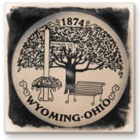 Cityscape Tile Wyoming Emblem