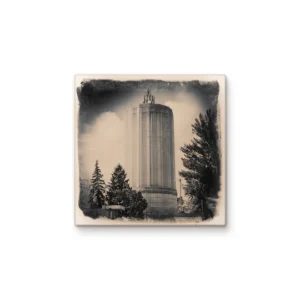 Cityscape Tile Cincinnati Washington Water Tower