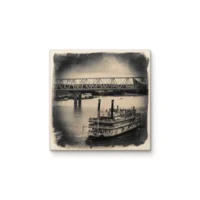 Cityscape Tile Cincinnati Riverboat
