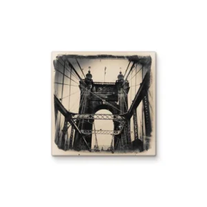 Cityscape Tile Cincinnati Roebling Bridge