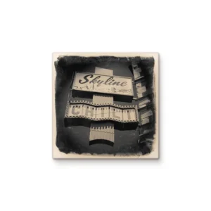 Cityscape Tile Cincinnati Skyline Chili