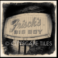 Cityscape Tile Cincinnati Frisch's Big Boy