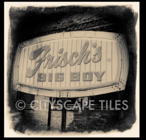 Cityscape Tile Cincinnati Frisch's Big Boy