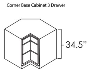Ohio Home Products Corner Drawer Base