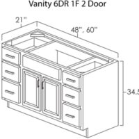 Ohio Home Products Double Door Vanity
