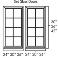 Ohio Home Products Plain Glass Doors Accessories