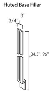Ohio Home Products Fluted Base Fillers