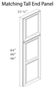Ohio Home Products Matching Tall End Panels