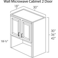 Ohio Home Products Microwave Wall