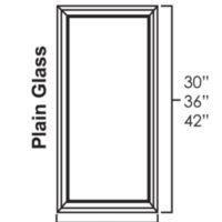 Ohio Home Products Single Glass Diagonal Doors Mullion & Plain Accessories