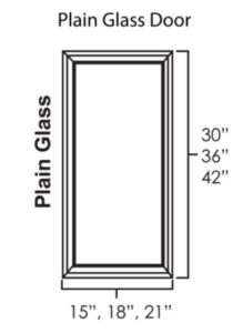 Ohio Home Products Single Glass Diagonal Doors Mullion & Plain Accessories