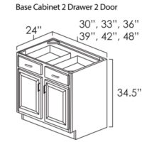 Ohio Home Products Double & Doors Base