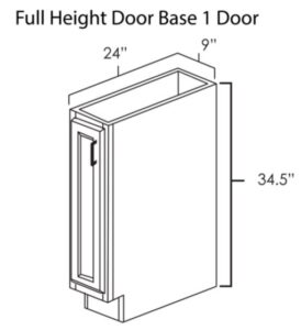 Ohio Home Products Full Height/Tray Base