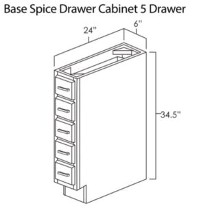 Ohio Home Products Spice Drawer Base