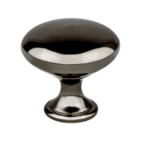 Berenson Advantage Plus Two Black Nickel Round Knob