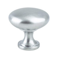 Berenson Advantage Knobs Satin Chrome Round Knob