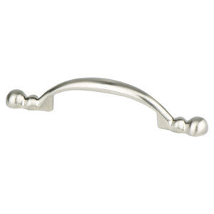 Berenson Traditional Advantage Four 3 inch CC Brushed Nickel Rounded End Pull