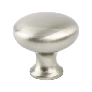 Berenson Traditional Advantage Four Brushed Nickel Mushroom Knob