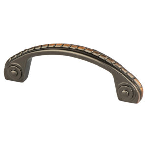 Berenson Advantage One 3 inch CC Oiled Bronze Roped Pull