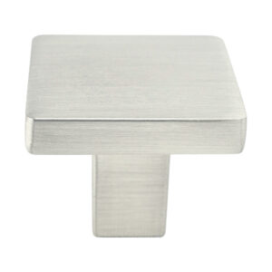 Berenson Contemporary Advantage One Brushed Nickel Square Knob
