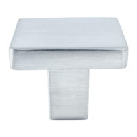 Berenson Advantage Knobs Satin Chrome Square Knob