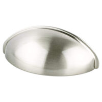Berenson Transitional Advantage Three 64mm CC Brushed Nickel Cup Pull
