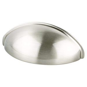 Berenson Transitional Advantage Three 64mm CC Brushed Nickel Cup Pull