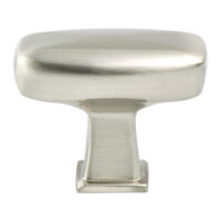 Berenson Subtle Surge Brushed Nickel Knob