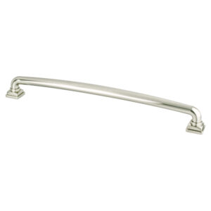 Berenson Tailored Traditional 12 inch CC Brushed Nickel Appliance Pull