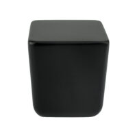 Berenson Mini Black Large Square Knob