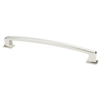 Berenson Designers Group Ten 12 inch CC Polished Nickel Hearthstone Appliance Pull