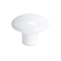 Berenson Concord White Ceramic Knob