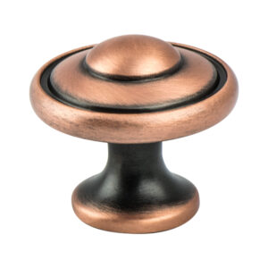 Berenson Euro Traditions Brushed Antique Copper Knob