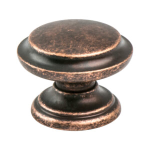 Berenson Euro Rustica Rustic Copper Ringed Knob