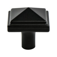 Berenson Rhapsody Black Pyramid Knob