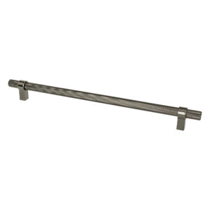 Berenson Radial Reign 12 inch CC Black Nickel Appliance Pull