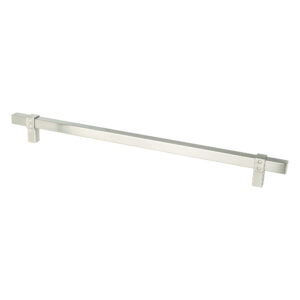 Berenson Rivet Rebel 12 inch CC Brushed Nickel Appliance Pull