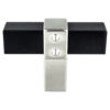 Matte Black and Brushed Nickel