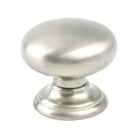 Berenson Euro Classica Brushed Nickel Round Knob