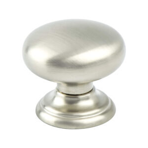 Berenson Euro Classica Brushed Nickel Round Knob