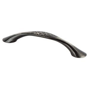 Berenson Overture 128mm CC Rustic Black Nickel Pull