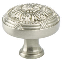 Berenson Toccata Large Brushed Nickel Knob