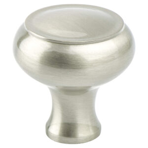 Berenson Forte Large Brushed Nickel Knob
