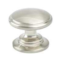 Berenson Traditional Advantage Two Brushed Nickel Tiered Knob