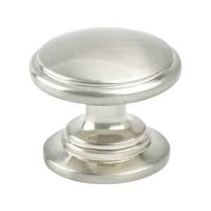 Berenson Traditional Advantage Two Brushed Nickel Tiered Knob