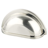 Berenson Traditional Advantage Three 3 inch CC Brushed Nickel Cup Pull