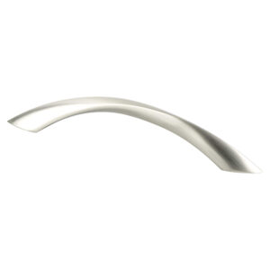 Berenson Contemporary Advantage Five 128mm CC Brushed Nickel Twisted Arch Pull
