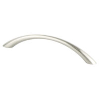Berenson Contemporary Advantage Four 128mm CC Brushed Nickel Tapered Arch Pull