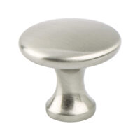 Berenson Contemporary Advantage Five Brushed Nickel Narrow Round Knob