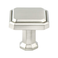 Berenson Harmony Brushed Nickel Knob